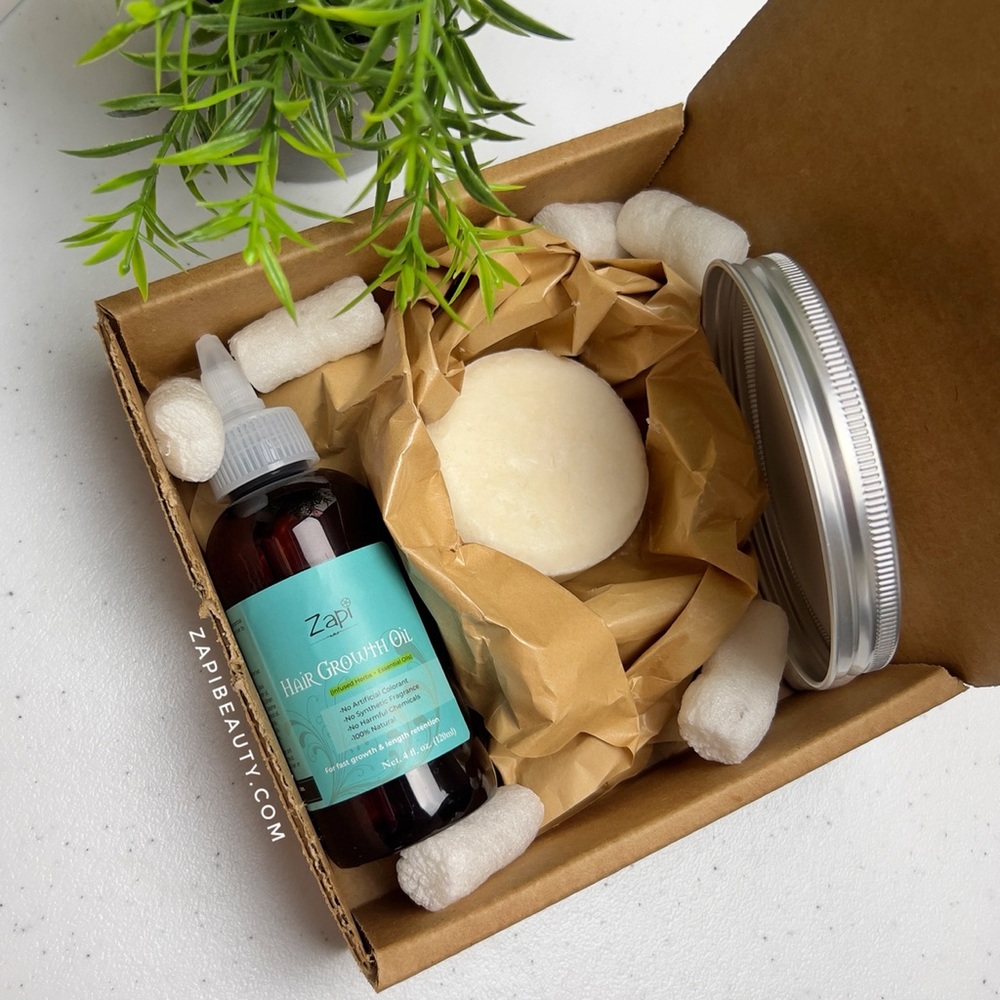 Hair Regrowth Package. Hair Growth Oil + Hair Growth Shampoo